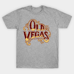 Retro Vintage Old Vegas Theme Park T-Shirt